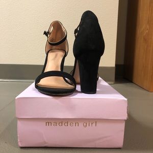Black Madden Girl Heels